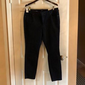 Jeans dark denim 33/16P Loft NWT CURVY SKINNY